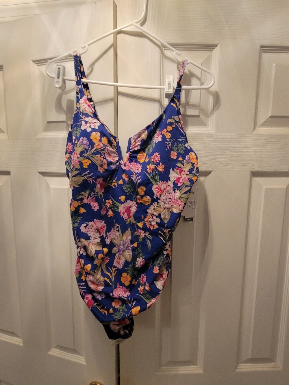 Floral Blue Women' One-Piece Swimsuit